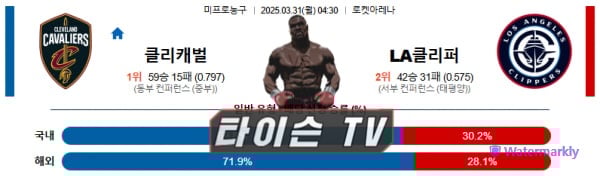 3월 31일 [NBA] 미국프로농구 해외농구 스포츠분석
